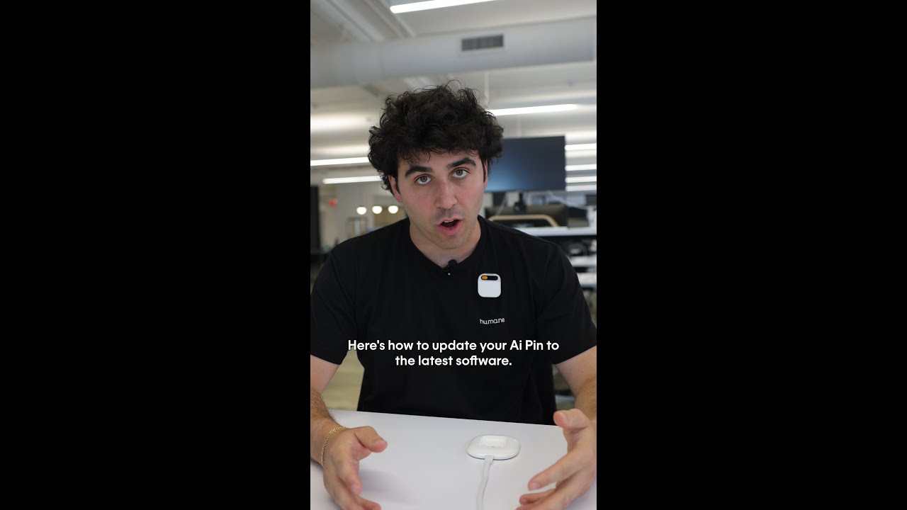 How to update your Ai Pin to the latest software