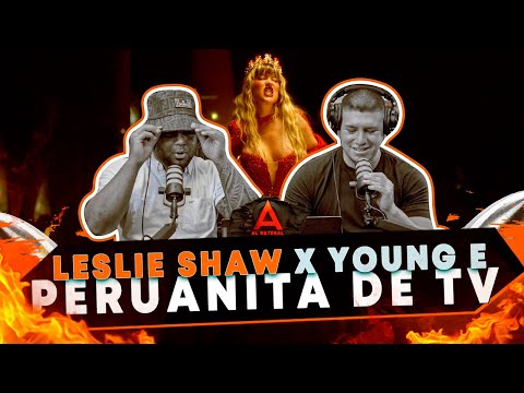 Reacción A La Mas Internacional DE PERU A Leslie Shaw x Young Eiby - Peruanita de TV