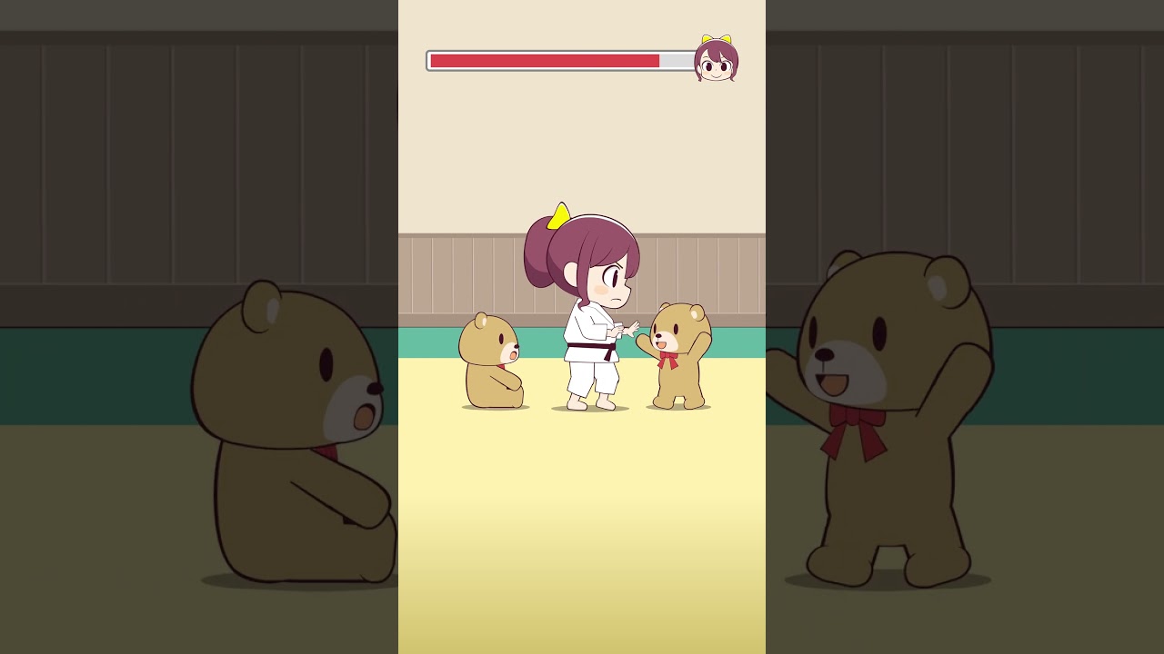 柔よく剛を制す  #ヒマリとくま