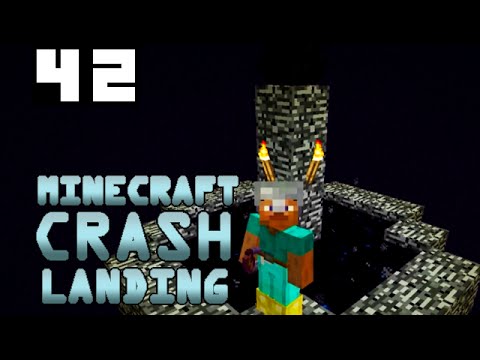 Crash Landing Minecraft 42: Ender Dragon Fight - Matto-san
