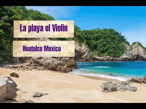 Huatulco Mexico. Violin beach is amazing. [ La playa El ViolÍn en Huatulco Oaxaca la mejor playa.]