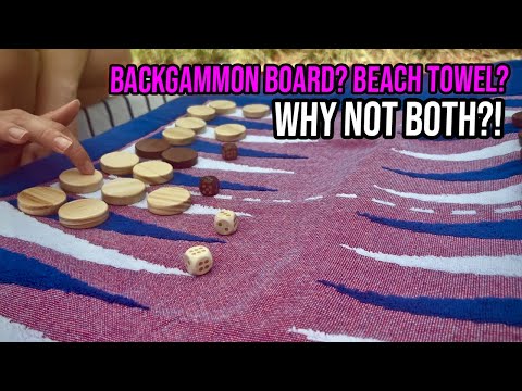 The Beach Board | Backgammon Board Review - YouTube