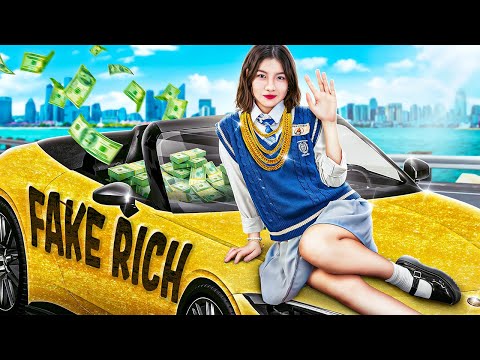 Poor Girl Pretends To Be A Rich Girl To Avoid Being Bullied In School