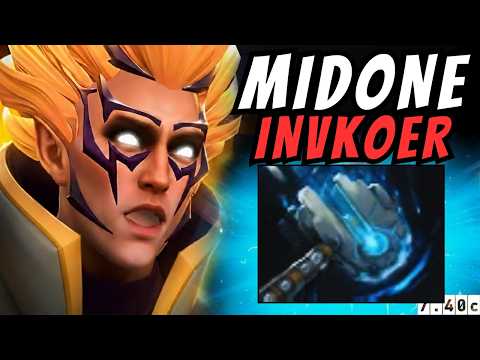 MIDONE INVOKER IS BACK ! 🔥 METEOR HAMMER FIRST ITEM vs TEAM SPIRIT 🤯