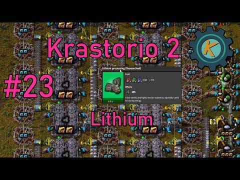 Factorio Krastorio 2 #23 - Lithium Isn't So Bad