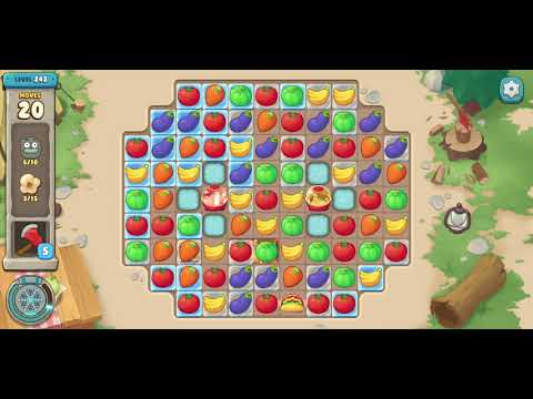 We Bare Bears Match3 Repairs Level 243 - No Boosters