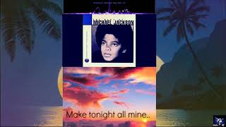 Michael Jackson - Make Tonight All Mine (CD Quality) HQ