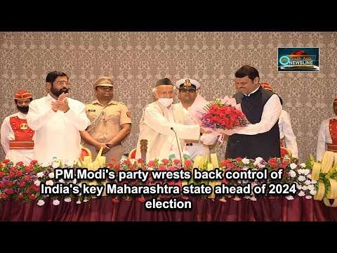 PM Modi's party wrests back control of India's key Maharashtra state ahead of 2024 election