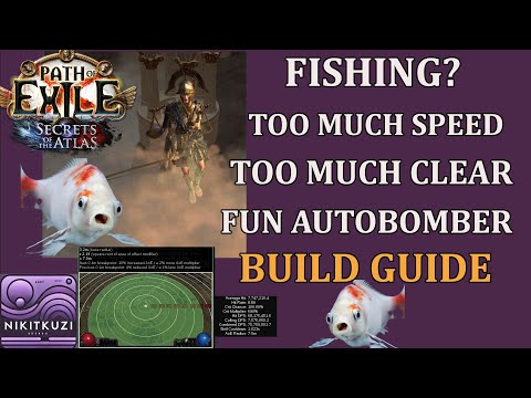 Poe 3.27 | Fishing build | Fast clearspeed build | Autobomber | Build Guide