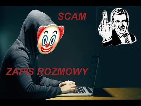 Rozmowa z oszustami z "banku" (SCAM) najlepsze na końcu :)