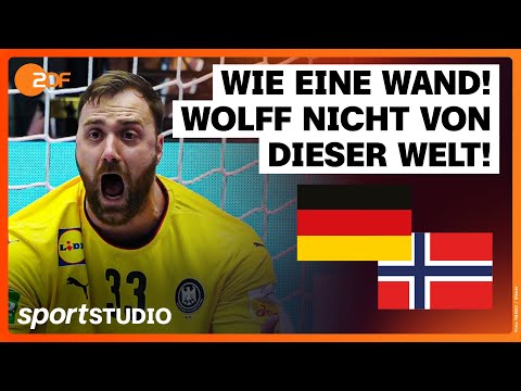 Deutschland – Norwegen Highlights | Handball-EM 2026 | sportstudio