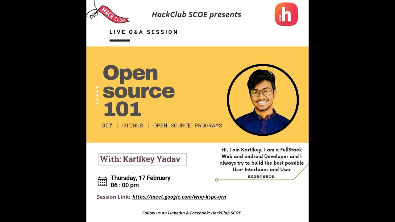 Open Source 101 | Git | Github | GSoc