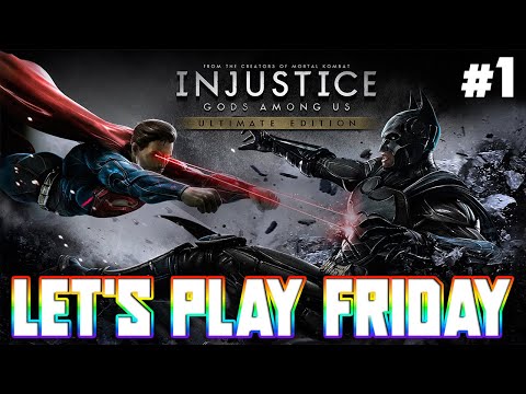 INJUSTICE: God Among Us (Story Mode #1) - Let's Play Friday.