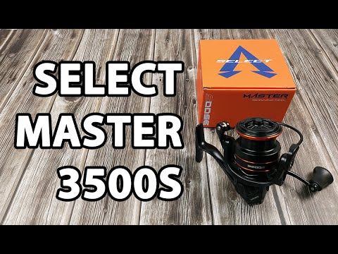 Котушка Select Master 3500S (підшип. 4+1), низькопрофільна шпуля