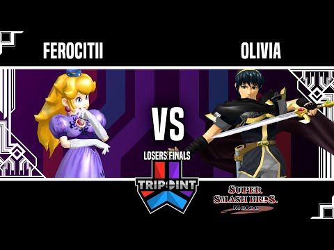 Tripoint Smash 189 - Losers Finals - Ferocitii(Peach) Vs. Olivia(Marth)