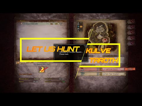 MHWI~Ps4~KULVE TAROTH FARMING FOR KJARR WEAPONS