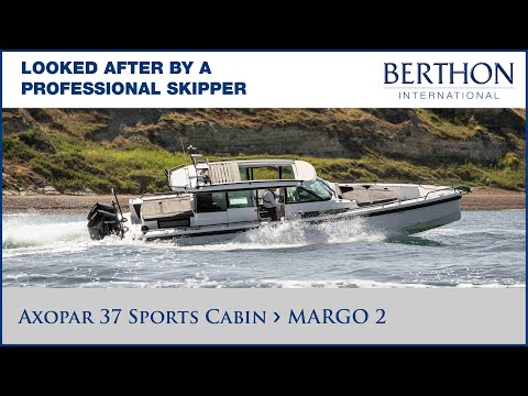 [ALREADY SOLD] Axopar 37 Sports Cabin Sea Trial - Yacht for Sale - Berthon