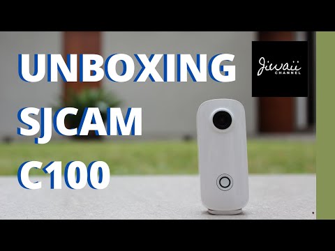 Unboxing action camera SJCAM C100 | KAMERA SEKECIL JEMPOL (english subtitles)