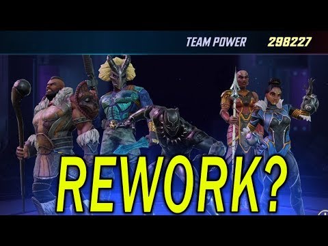 Wakandan Rework for Ultimus 7 Needed - MARVEL Strike Force - Sponsored by Amazon