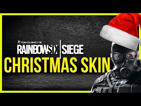 Rainbow Six Siege Christmas Weapon Skin FREE
