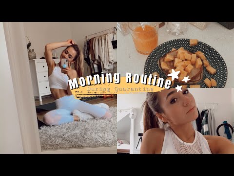 REALISTISCHE MORGENROUTINE in der QUARANTÄNE ▹Zaramiraa ♡