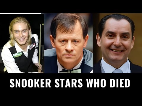 Snooker Stars Who Died