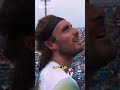 Woman Impersonates BEE During Tsitsipas vs Shelton Match ?