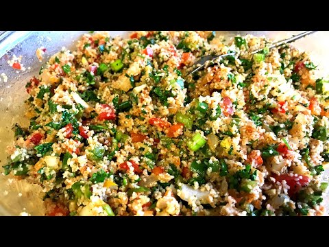 Safsouf Recipe - Lebanese Bulgur "Pilaf" | Healthy Mediterranean