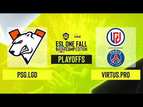 Dota2 - Virtus.pro vs. PSG.LGD - Game 1 - ESL One Fall 2021 - Playoffs - Lower Bracket Final