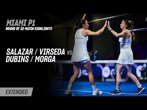 Miami Premier Padel P1 🇺🇸🎾 Salazar / Virseda vs. Dubins / Morga (R32 Highlight)