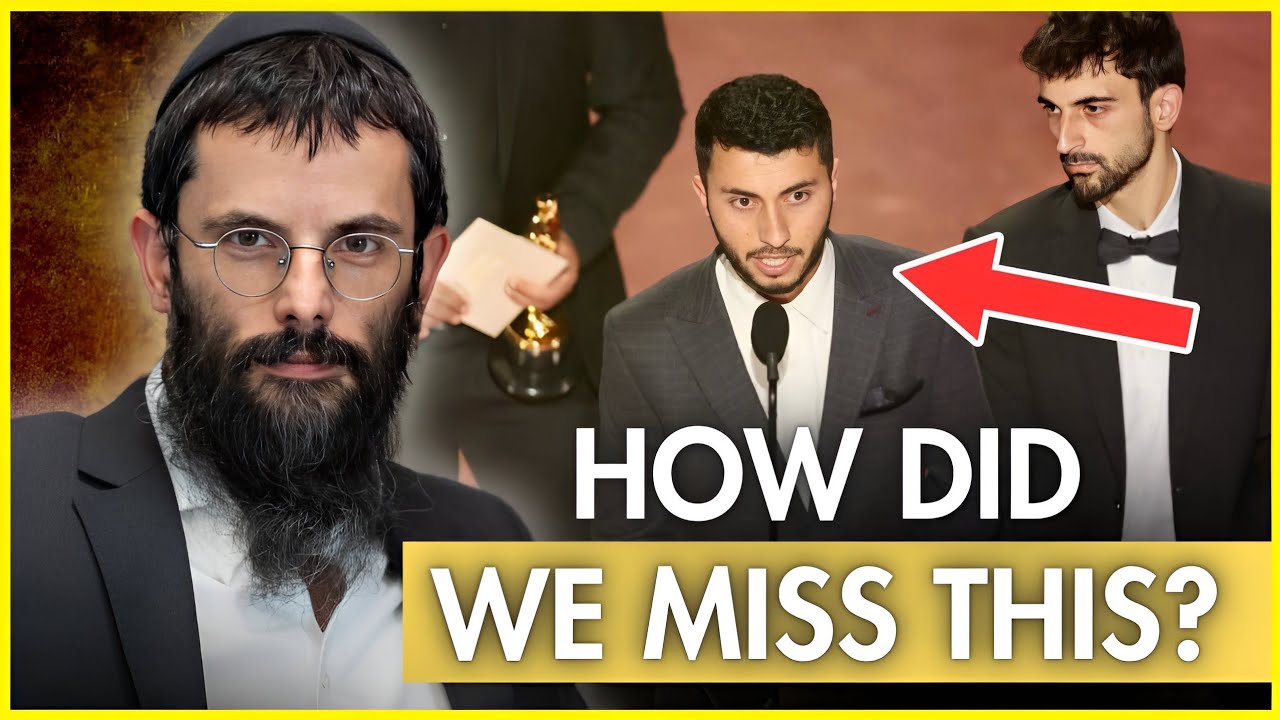 Rabbi Notices Something BIZARRE About The Oscars Speech that NO ONE Noticed