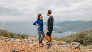 Couple Hiking 100 km on the Lycian Way, Turkey | 1 Hour Relaxing Video