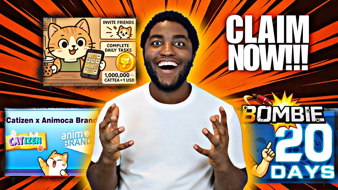 CATIZEN Airdrops: $BOMB, $CATTEA, $CATi Claim Updates | May 7 Claim, May 20 Listing & PRICE REVEAL!