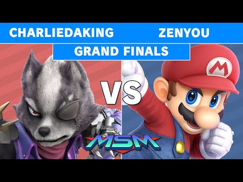 MSM 227 - Charliedaking (Wolf) Vs Zenyou (Mario) Grand Finals - Smash Ultimate