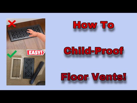 YouTube video about: How to cat proof floor vents?