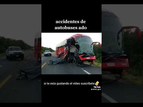 accidente de autobús #ado #shorts #autobuses #autobusesmexicanos #bus