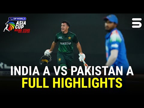 Full Highlights | India A vs Pakistan A | Match 06 | Asia Cup Rising Stars 2025 | ZH13