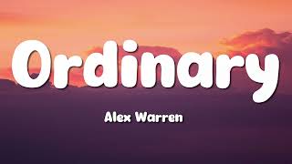 Download lagu Alex Warren - Ordinary (Lyrics) mp3