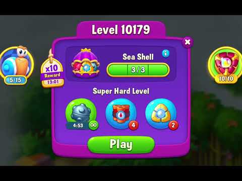 Fishdom Level 10179 - Daily Log #519 | Ice Adventure 