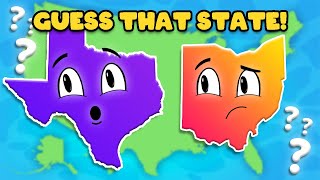 Which Is The 36th State Of The USA? | US Geography Guessing Game For Kids | KLT Geography