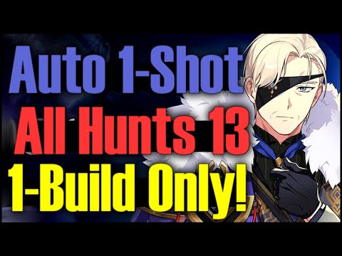 Auto 1-Shot EVERY Hunt 13 With 1-Build ONLY!
