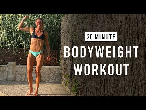 20 MINUTE WORKOUT | Bodyweight | w/ Cynthia Balout