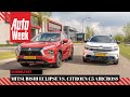 Mitsubishi Eclipse Cross PHEV vs. Citroën C5 Aircross PHEV - AutoWeek Dubbeltest - English subtitles