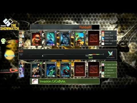 The Stashden Showmatch #2 - FishBall vs Invasion.Gigabyte Game 1 - 1 / 3
