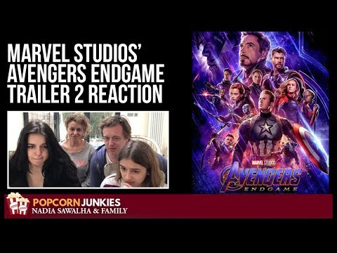 Marvel Studios' Avengers Endgame OFFICIAL Trailer 2 - Nadia Sawalha & Family Movie Reaction