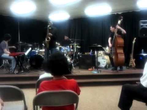 Jason JT thomas ,Quamon Fowler jamming at the drum