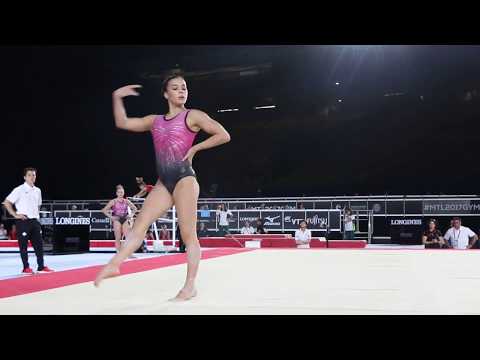 Brooklyn Moors, Canada - Floor - 2017 World Championships Podium Training