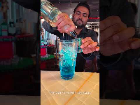How To Make a Blue Angel Cocktail