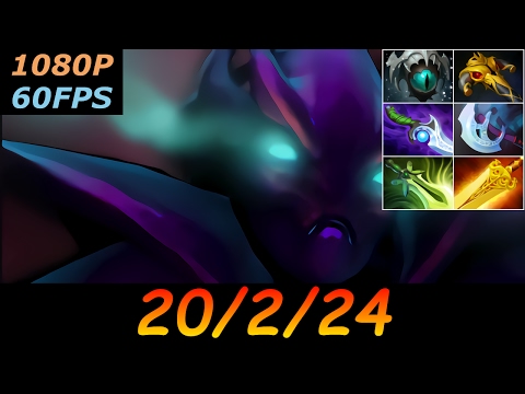 Dota 2 Spectre Pro 20/2/24 (Kills/Deaths/Assists) Top MMR 822 GPM Ranked Full Gameplay