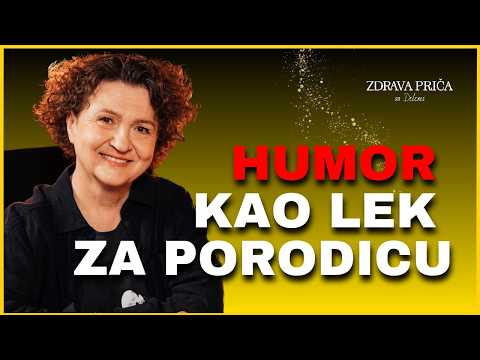 Zdrava priča sa Dolores 025: Jelica Greganović- Humor kao lek roditeljstva